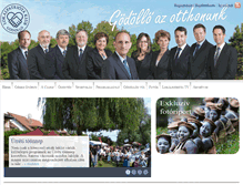 Tablet Screenshot of lokalpatriotaklub.hu